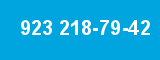 923 218-79-42